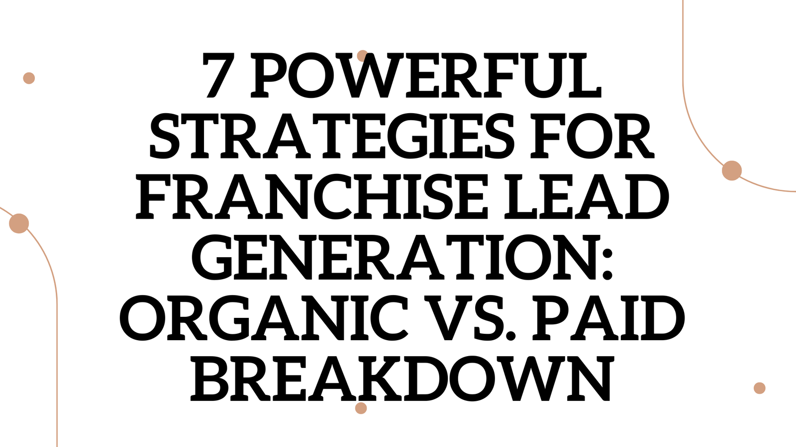 Franchise Lead generation